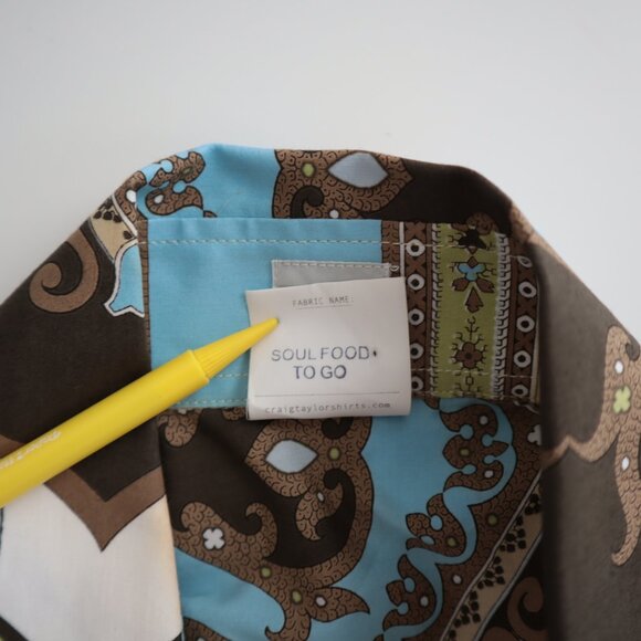 Retro Craig Taylor Grace Button Front Top | S - Picture 3 of 7